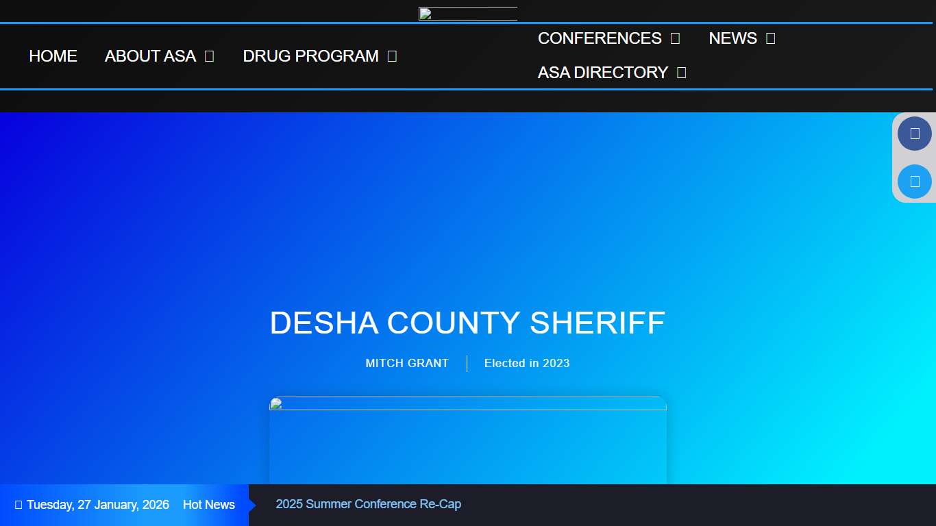 DESHA COUNTY SHERIFF – Arkansas Sheriff Association